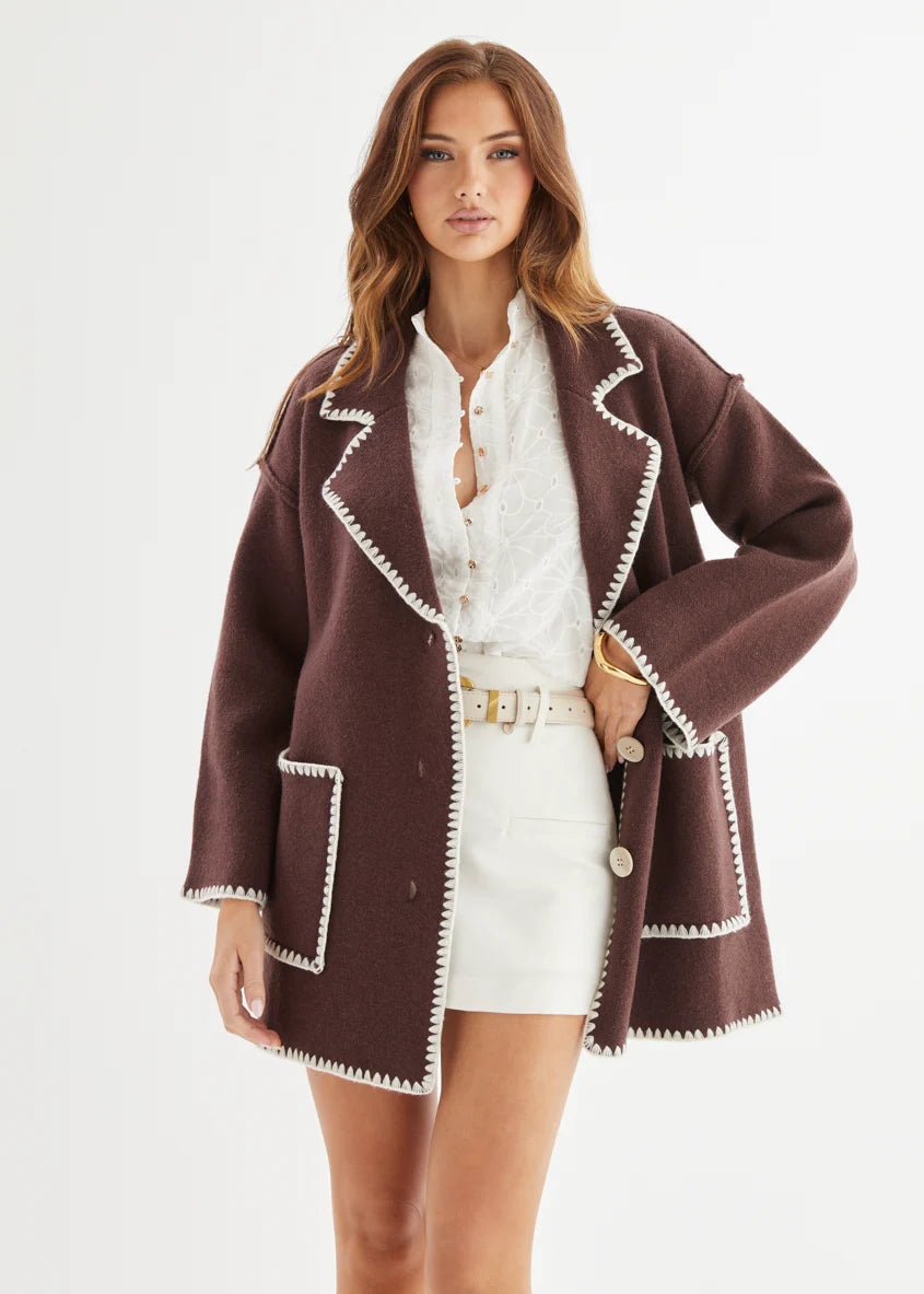 Harlo Cardigan - Espresso