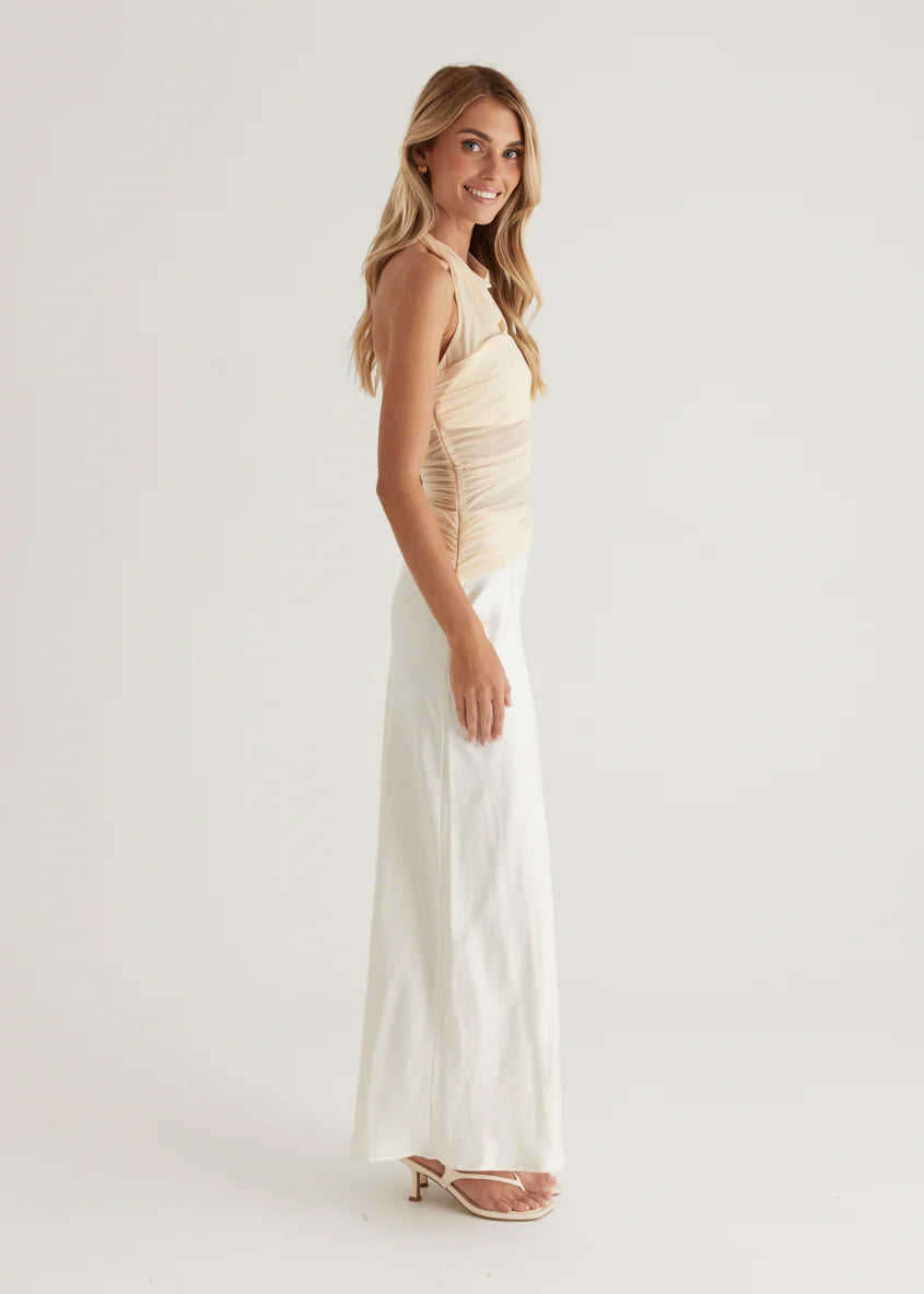 Renata Halter Maxi Dress - Butter
