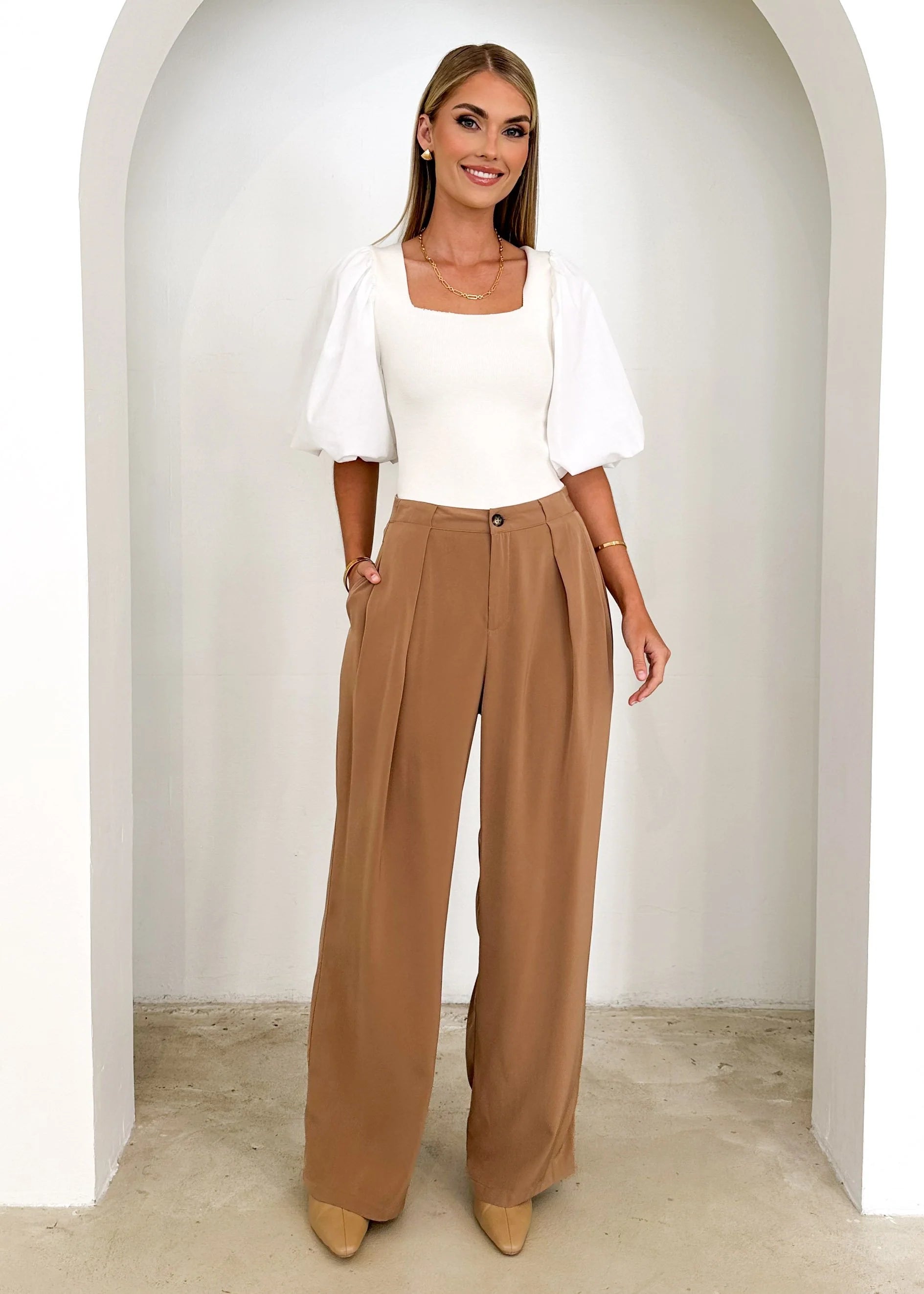 Emmett Pants - Mocha