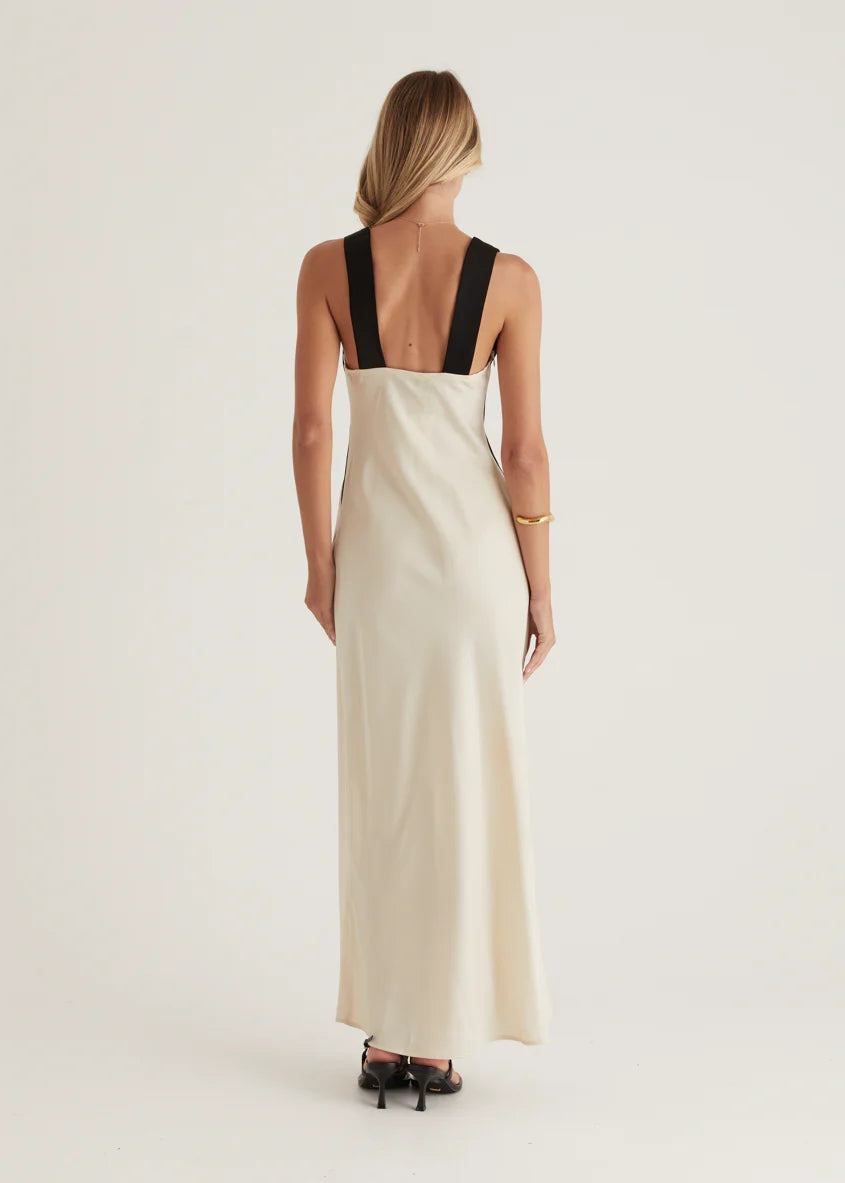 Taleena Maxi Dress - Champagne
