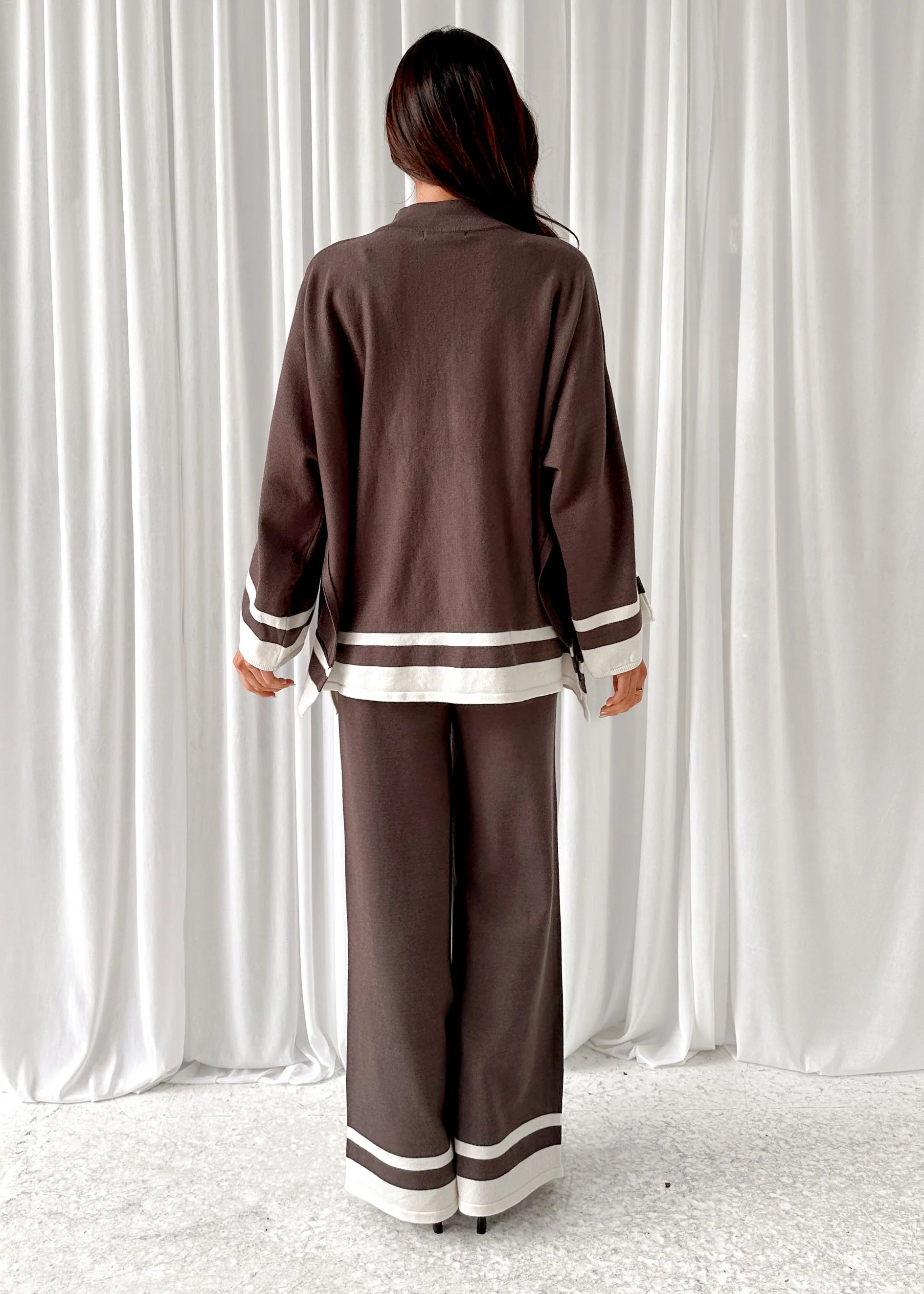 Jenner Knit Pants - Charcoal