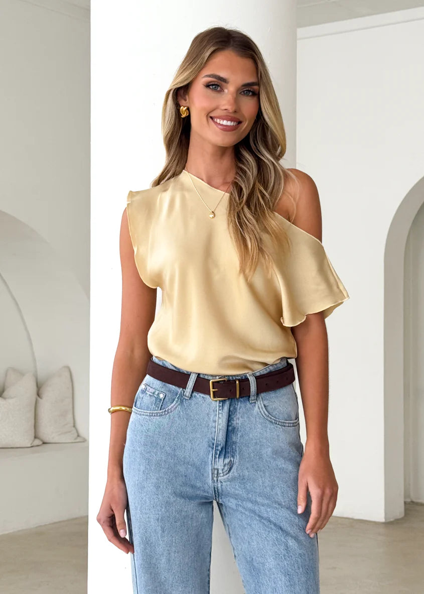 Geranium Top - Lemon