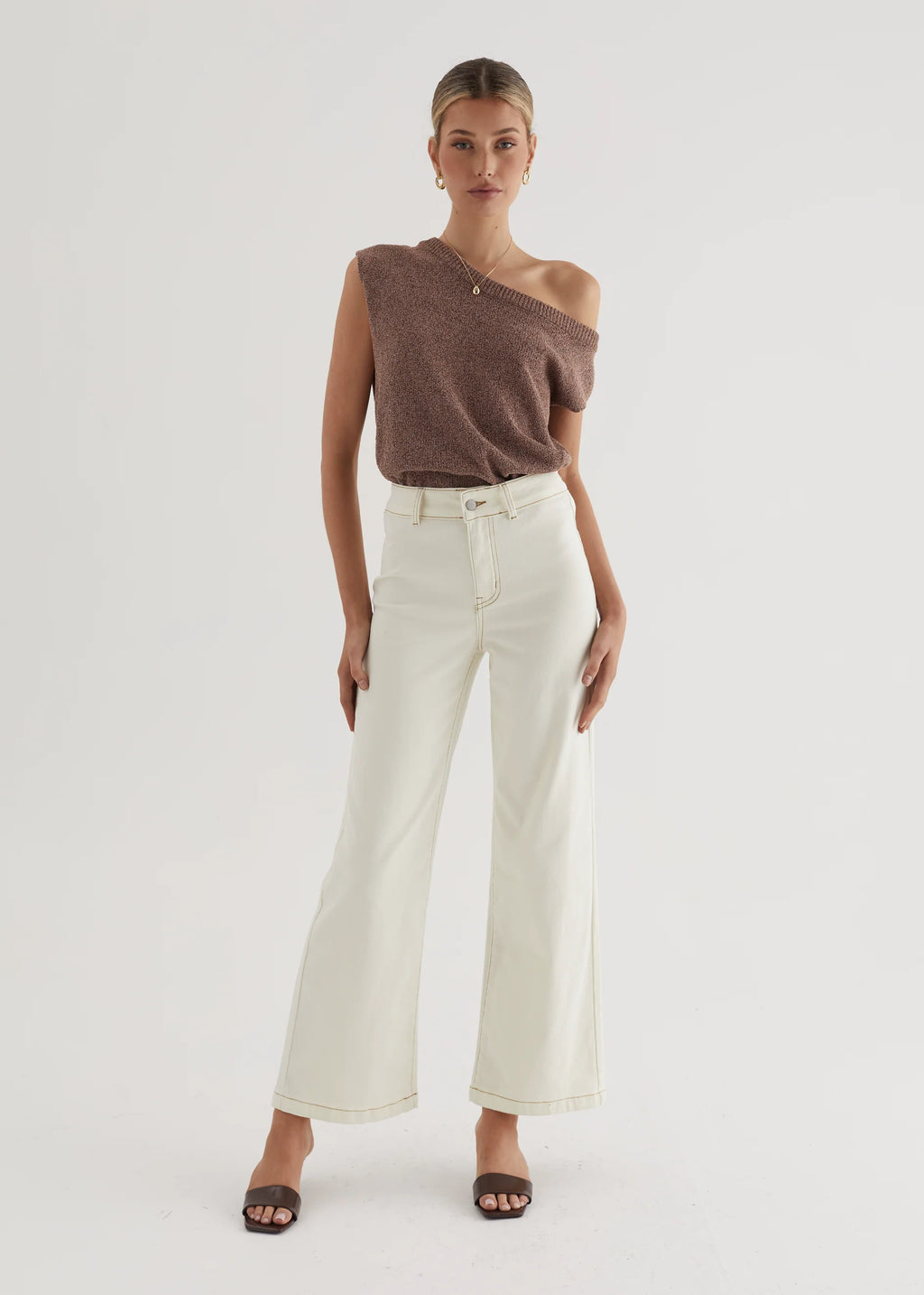 Carmina Stretch Jeans - Sand