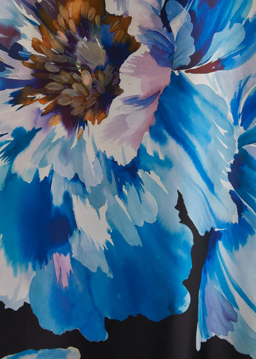 Allie Maxi Skirt - Midnight Bloom