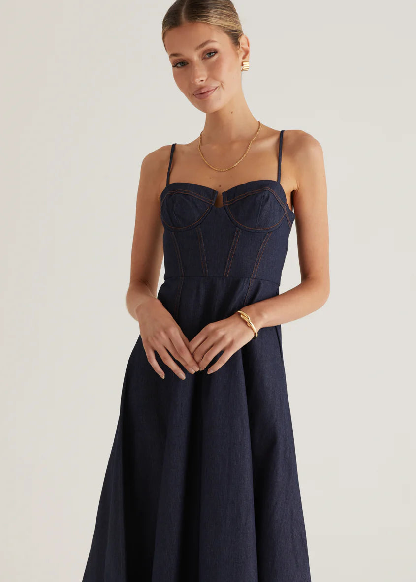 Braelynn Maxi Dress - Indigo