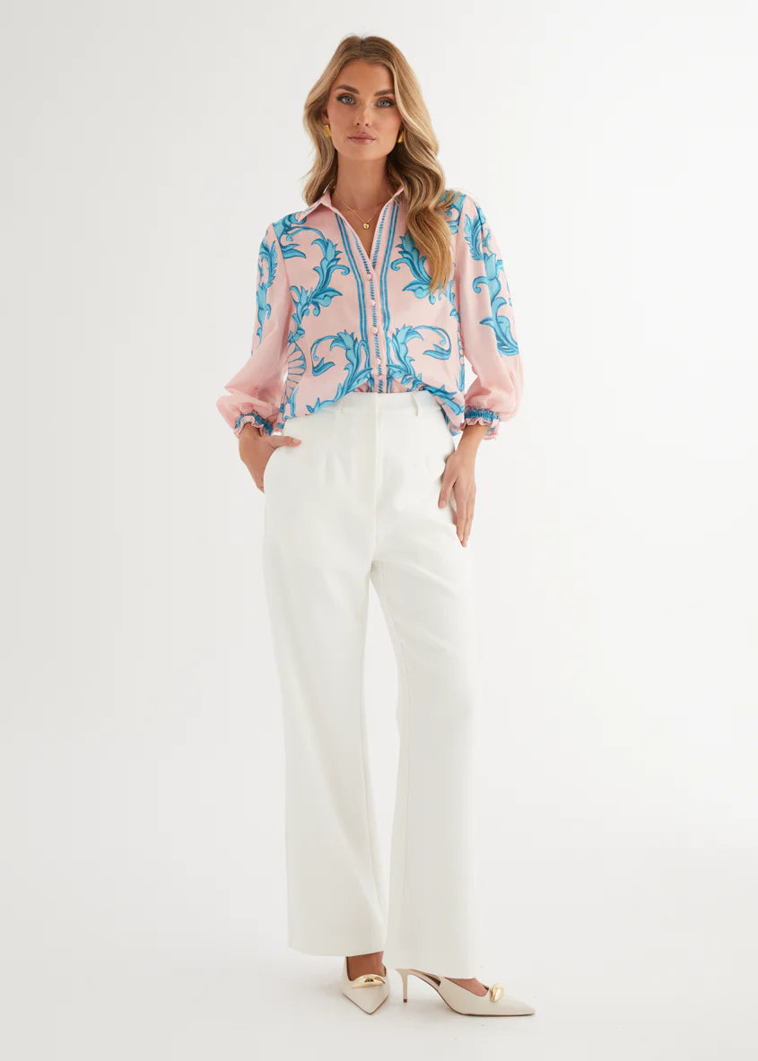 Bailee Shirt - Pink Zayna