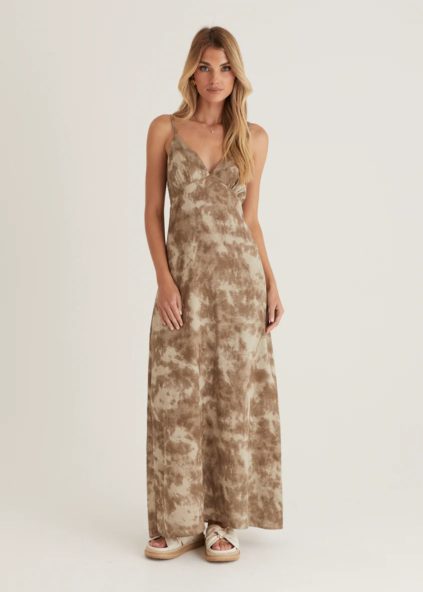 Emery Maxi Dress - Walnut