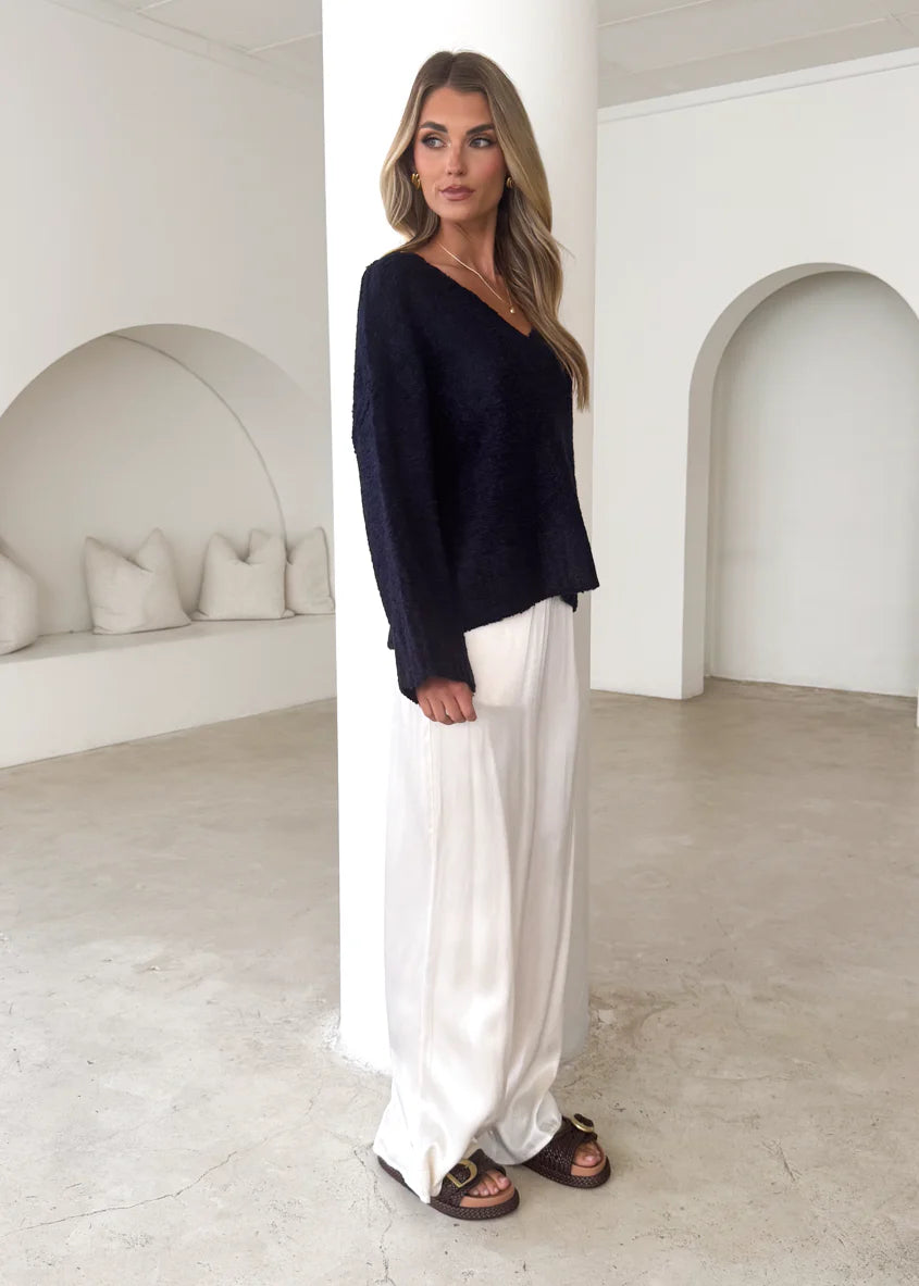 Shanti Sweater - Navy