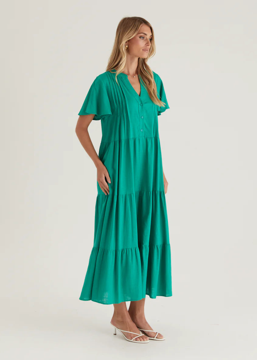 Niaomi Maxi Dress - Green