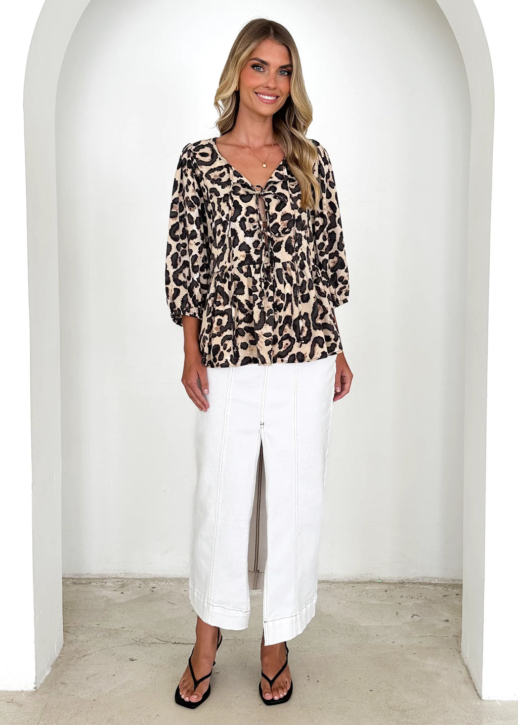 Rodeo Blouse - Leopard