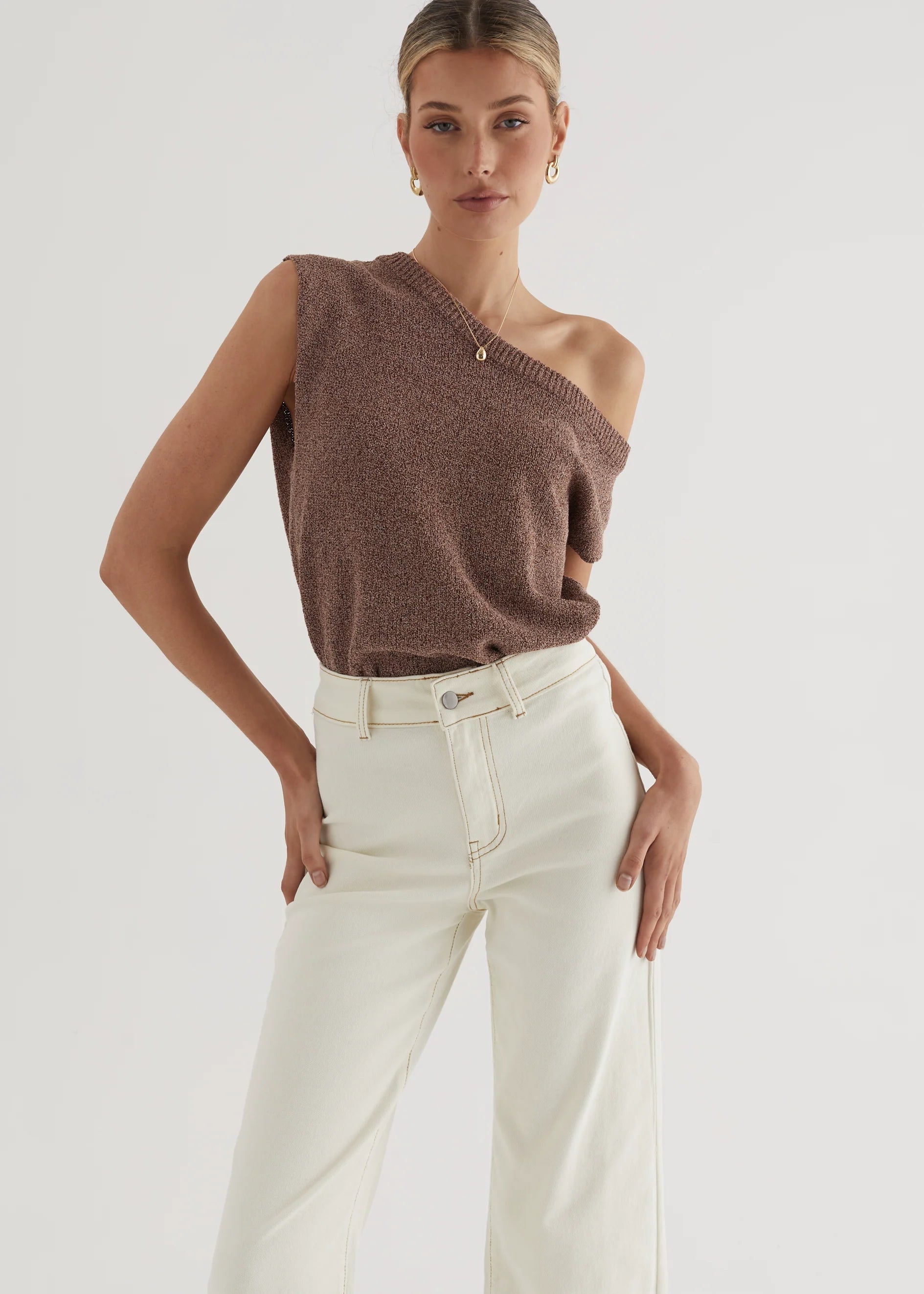 Carmina Stretch Jeans - Sand