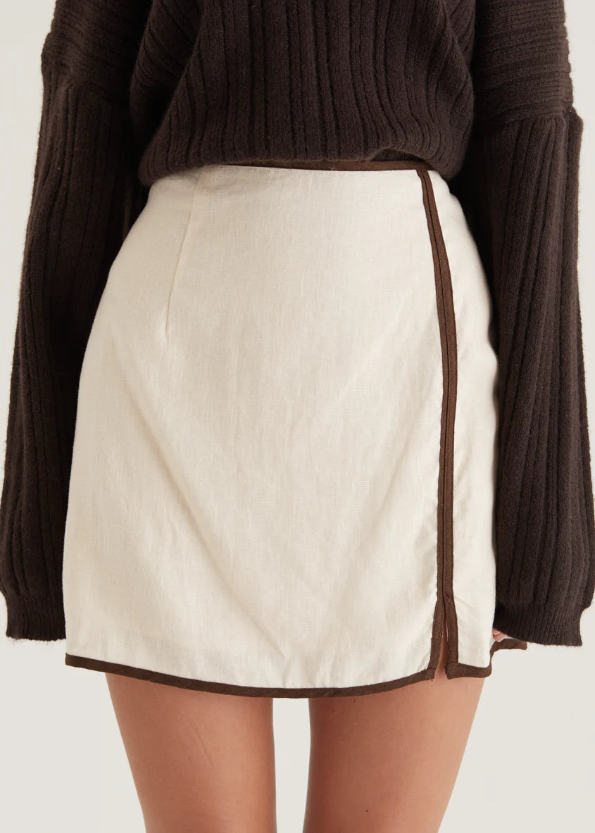 Taurus Skirt - Oatmeal