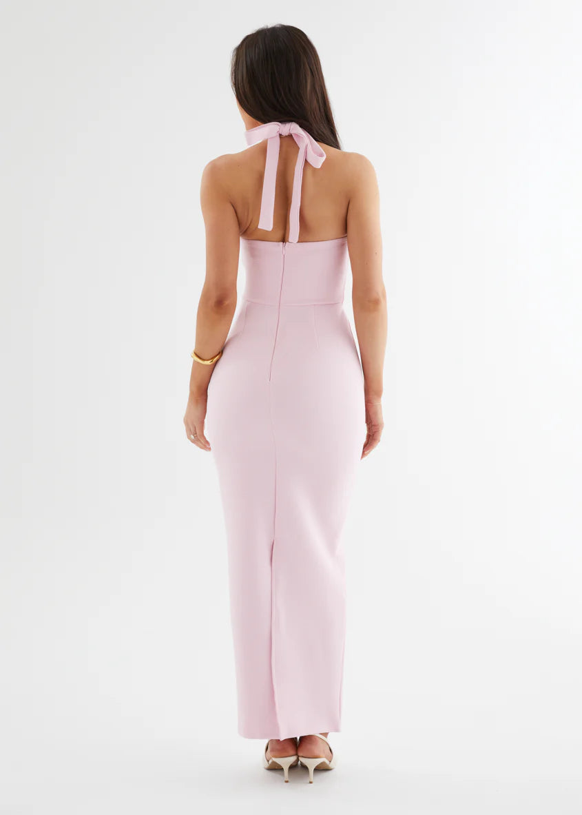 Vicki Maxi Dress - Pastel Pink