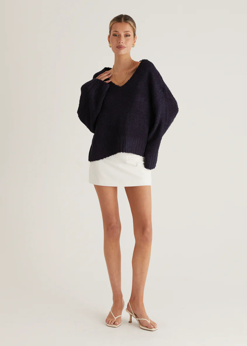 Shanti Sweater - Navy