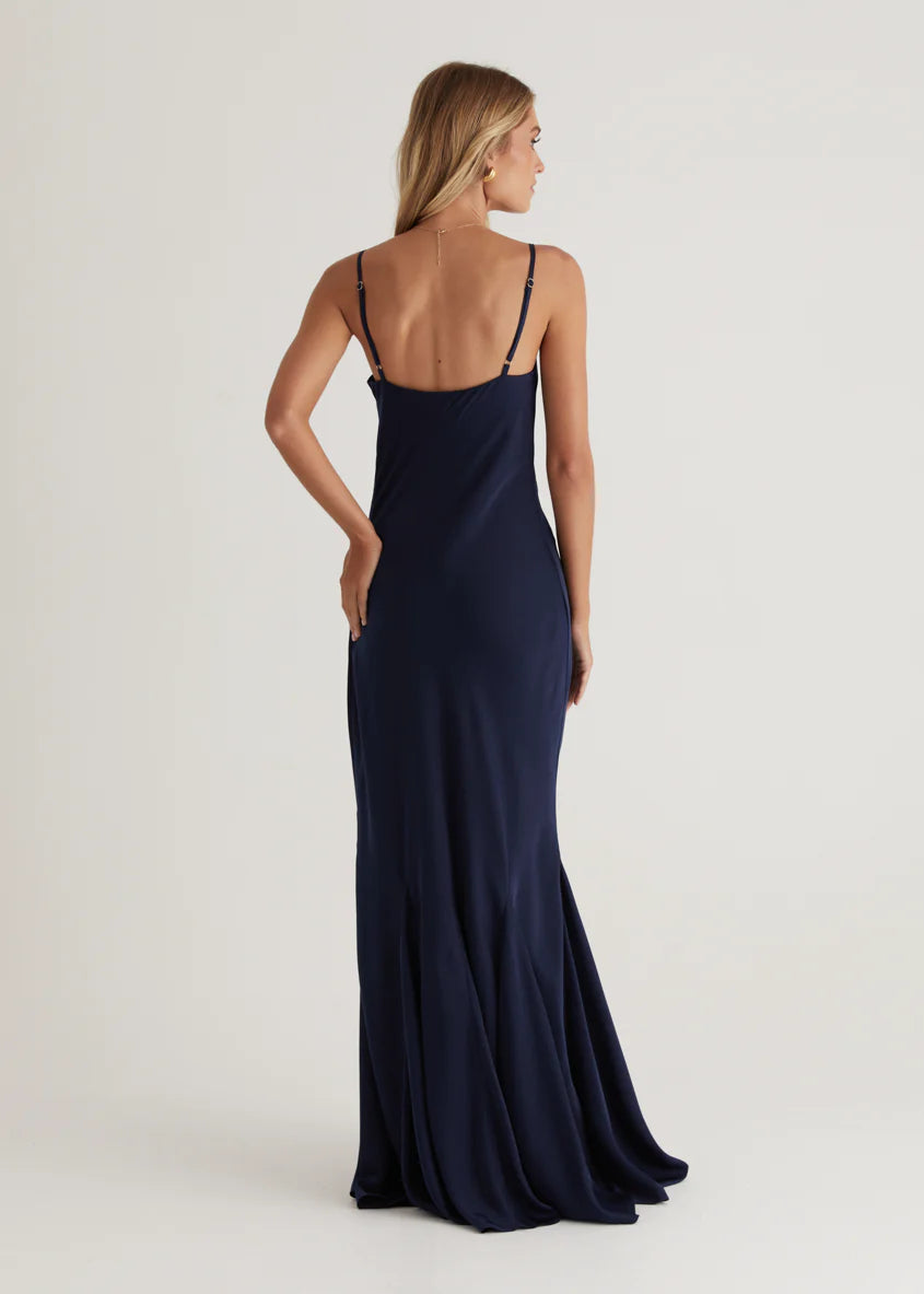 Zita Maxi Dress - Navy