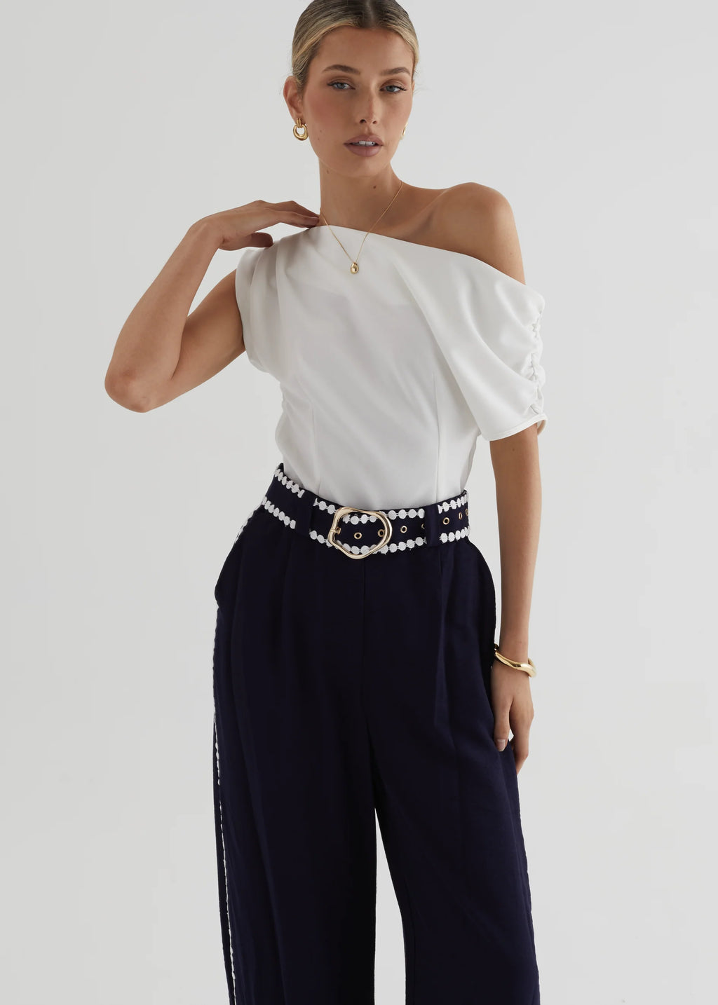 Sariyah Pants - Navy