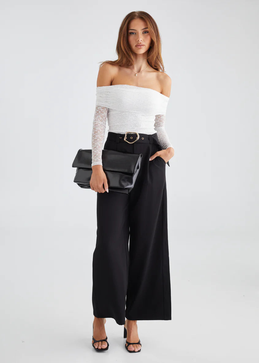 Rosa Lace Bodysuit - Off White