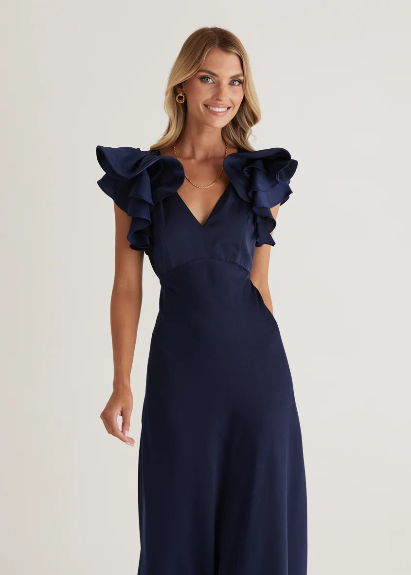 Dali Maxi Dress - Navy