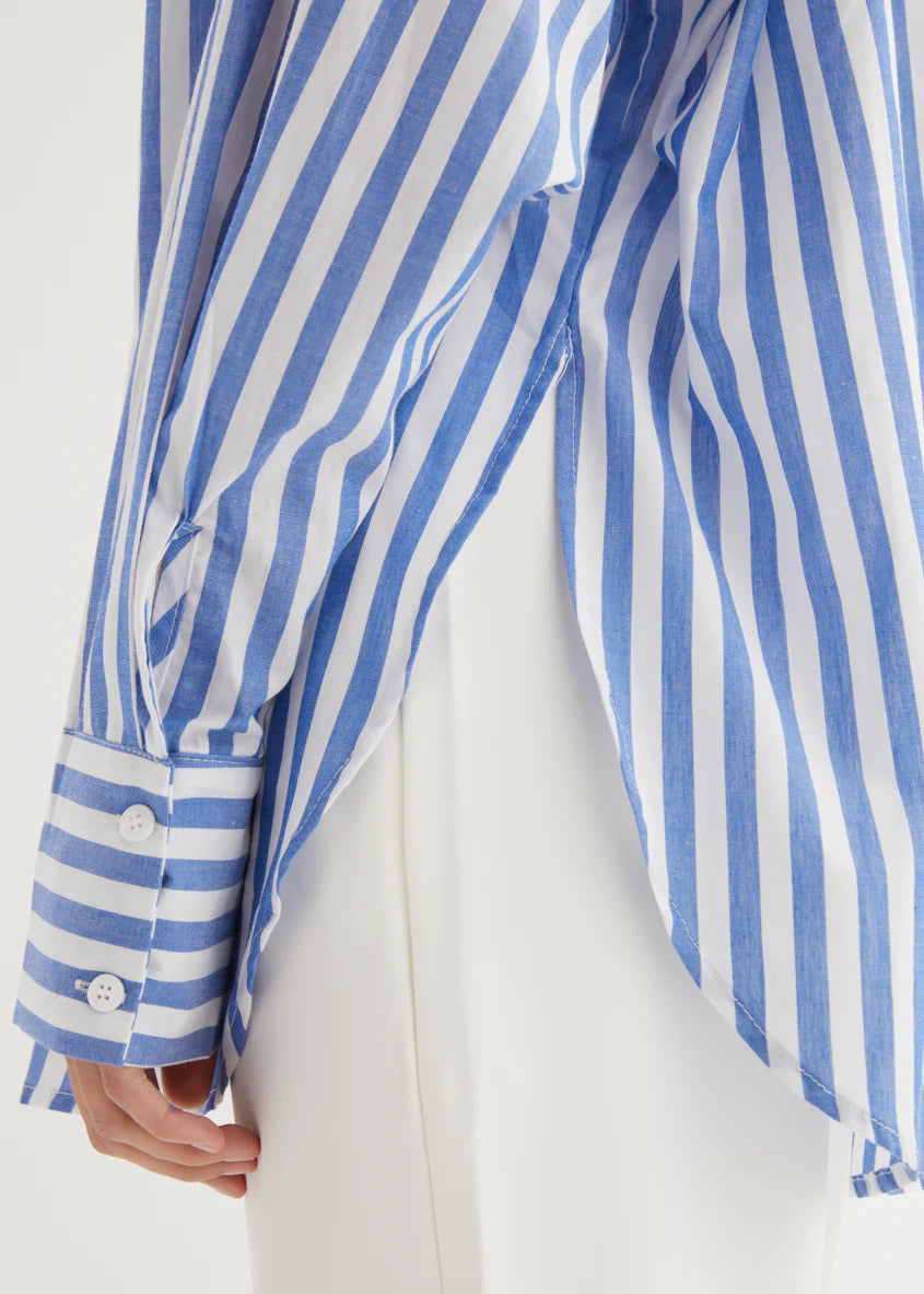 Alessandro Shirt - Blue Stripe