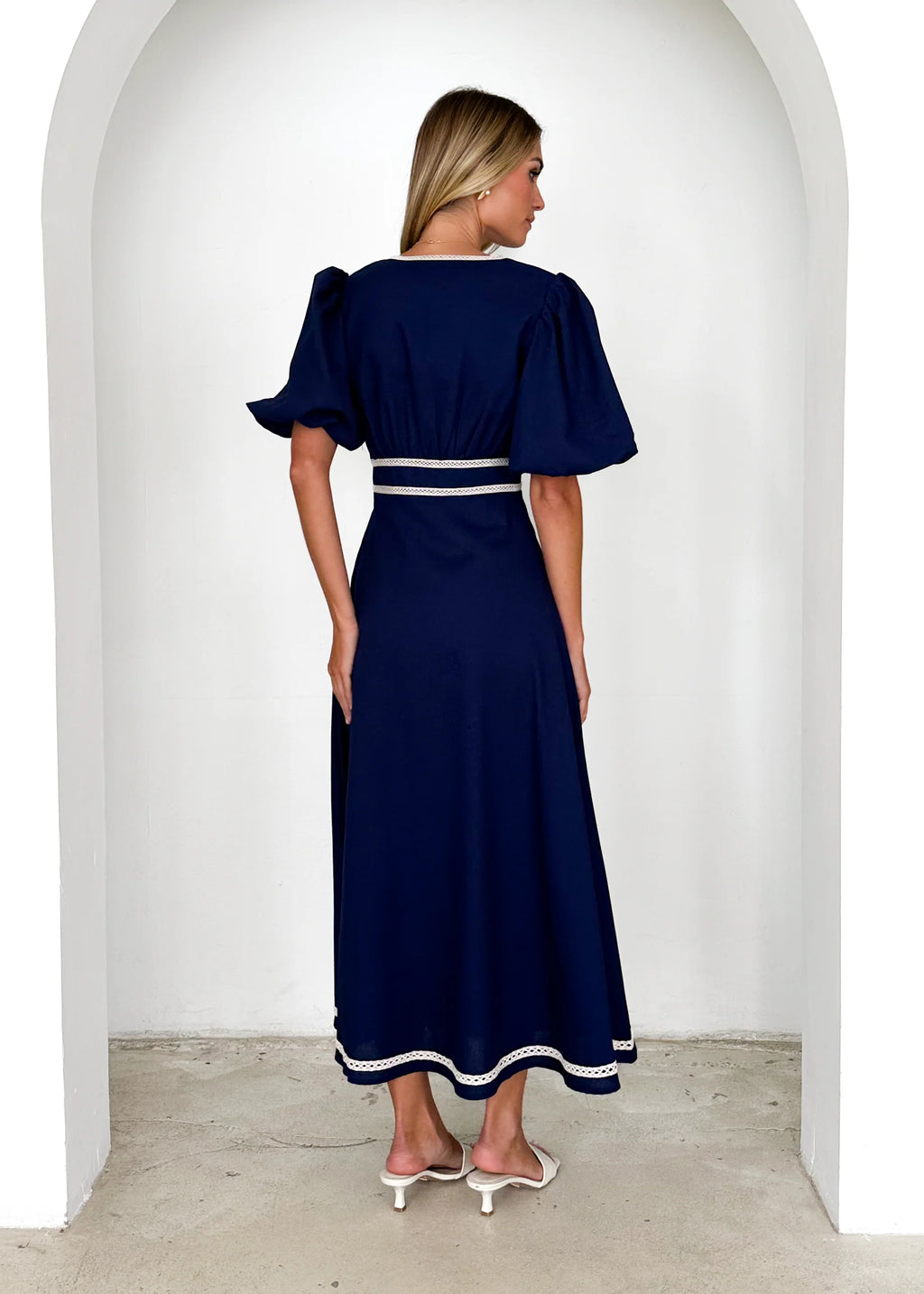 Ellodie Maxi Dress - Navy