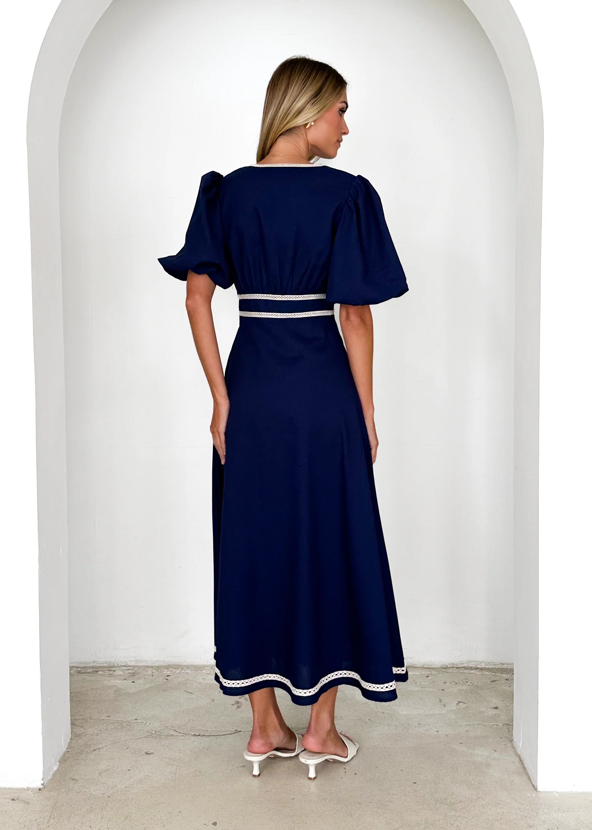 Ellodie Maxi Dress - Navy