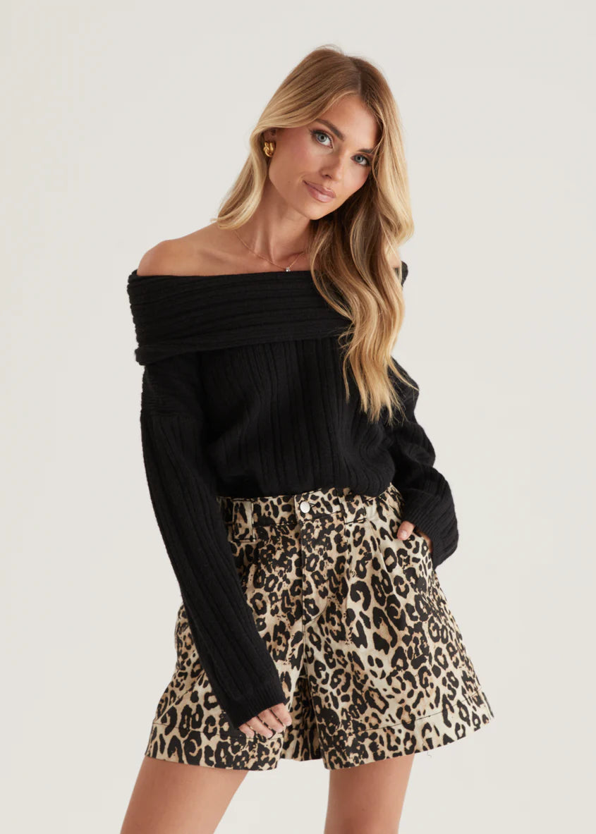 Annabelle Shorts - Leopard