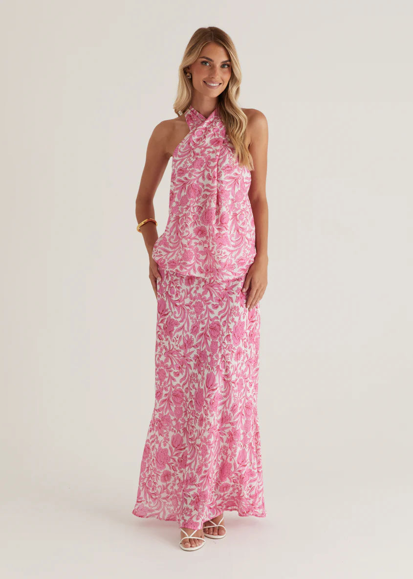 Tammy Top - Pink Floral