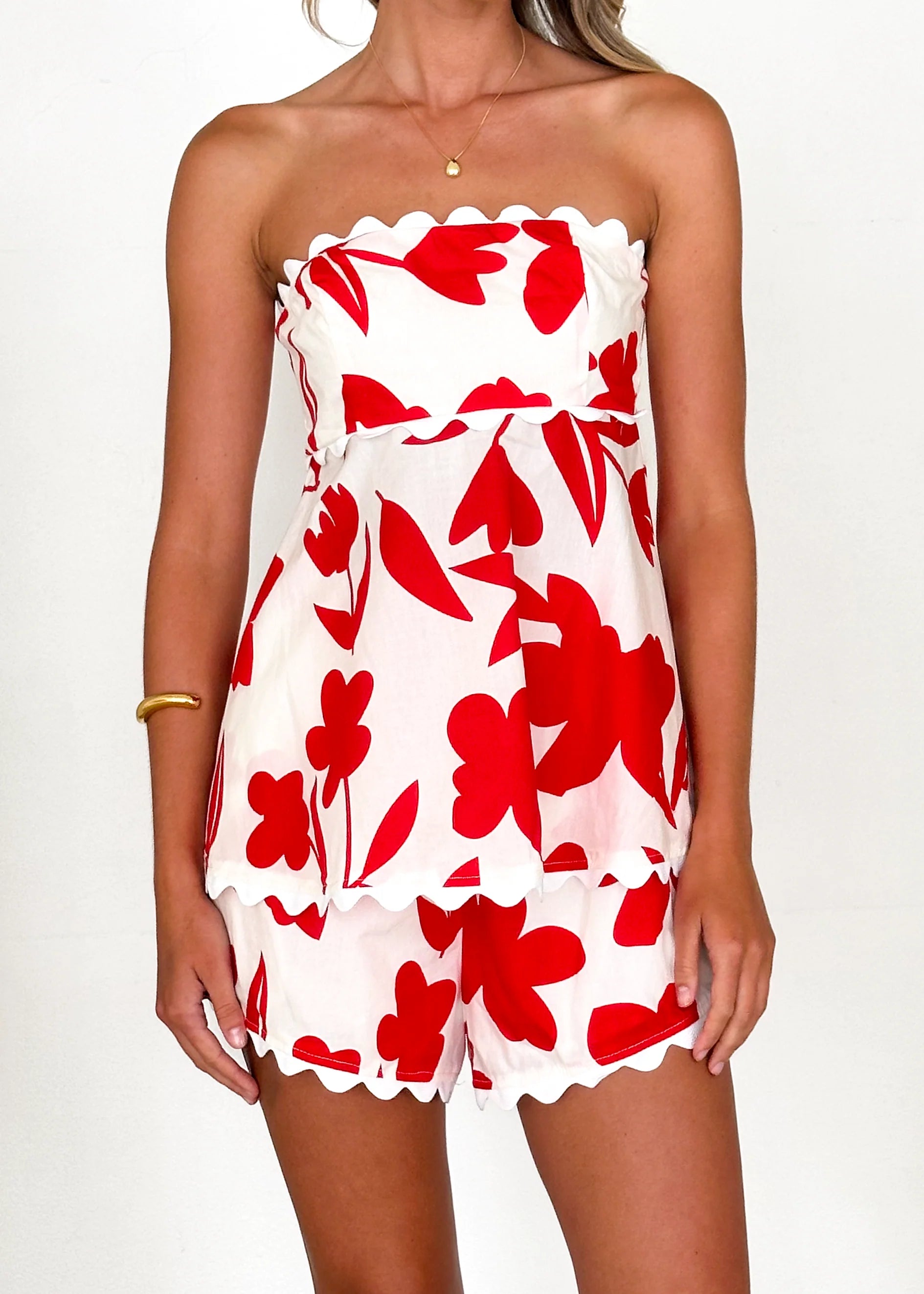 Bahamas Set - Red Floral