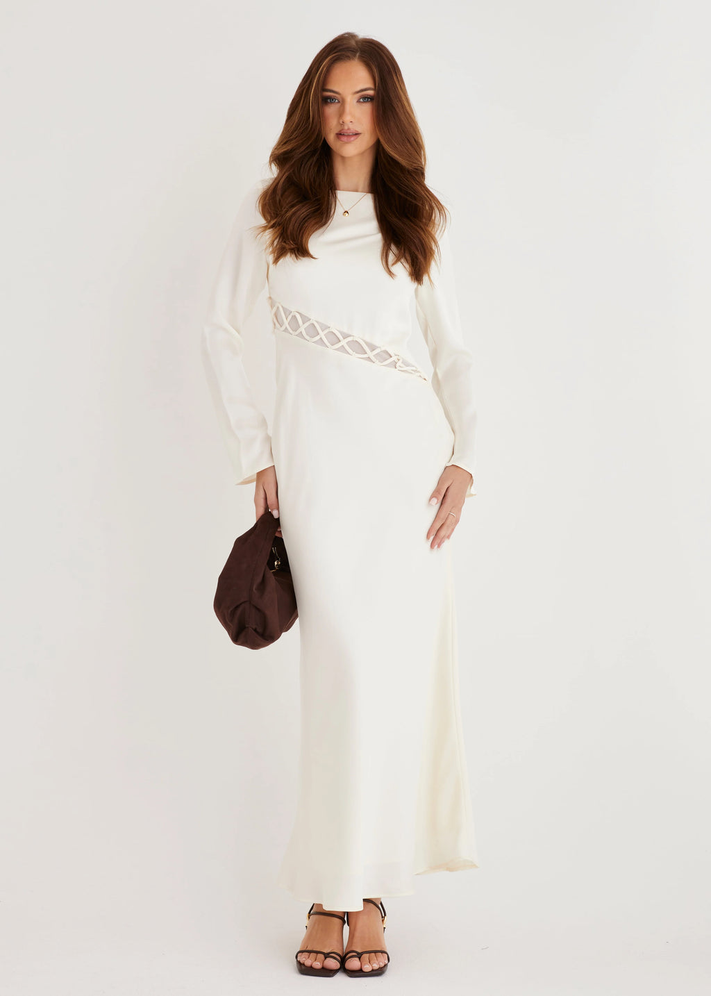 Roby Maxi Dress - Cream