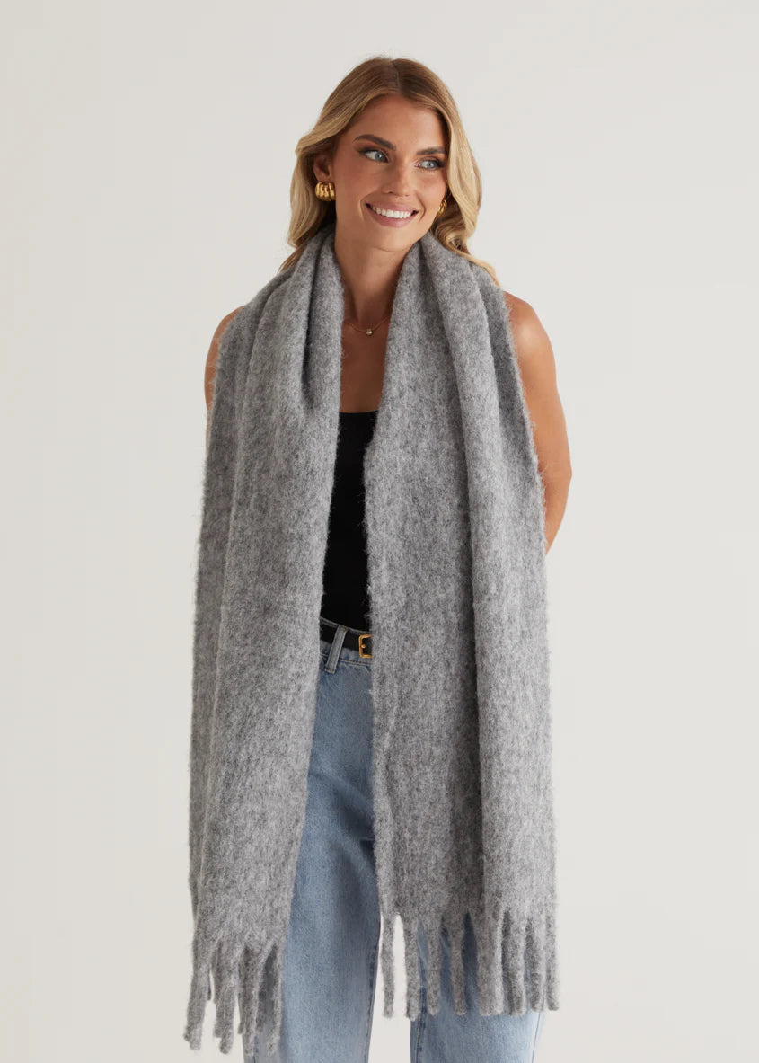 Charli Scarf - Grey