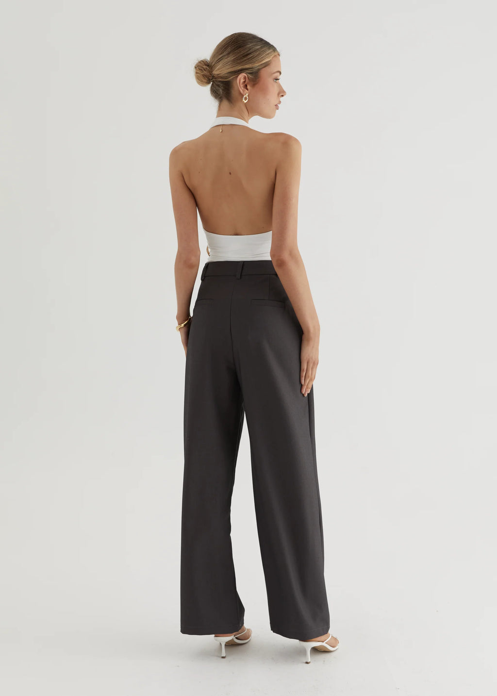 Marbella Pants - Charcoal