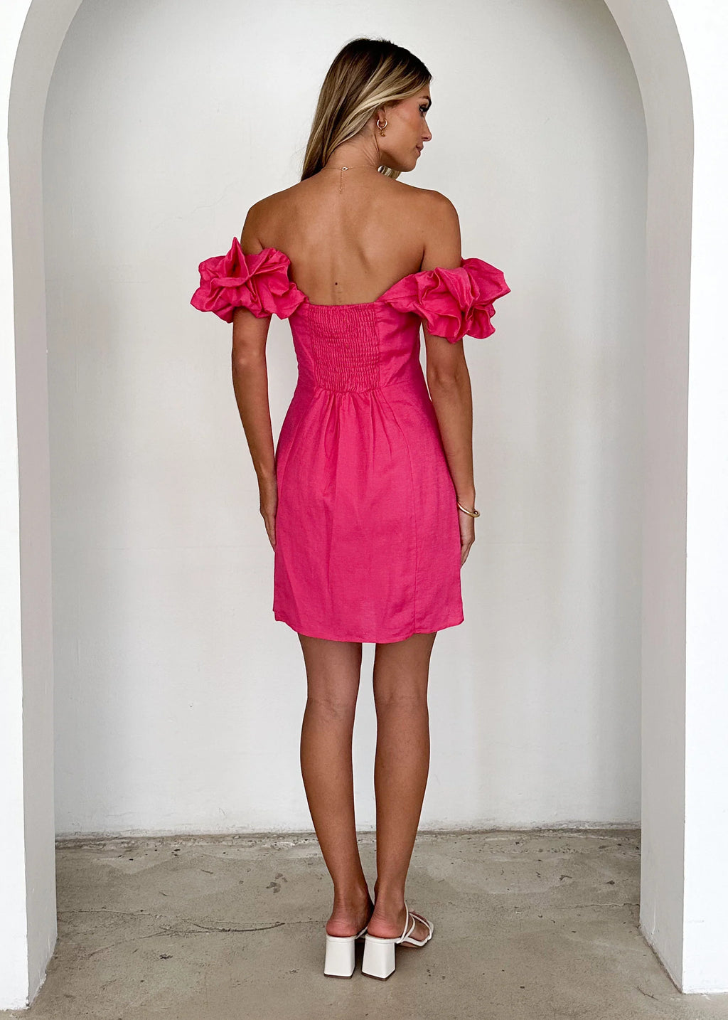 Ophelia Dress - Magenta