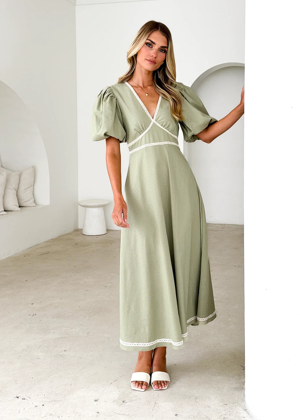 Ellodie Maxi Dress - Sage