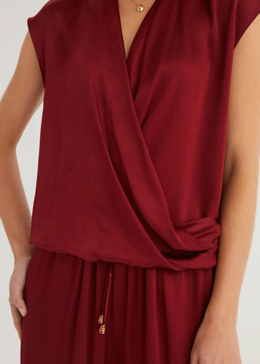 Charlie Top - Burgundy