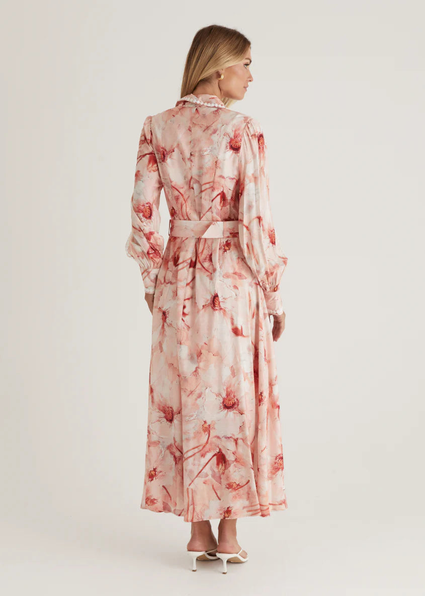 Starlet Maxi Dress - Blush Floral