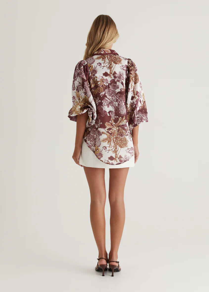 Tethroe Shirt - Merlot Chateau