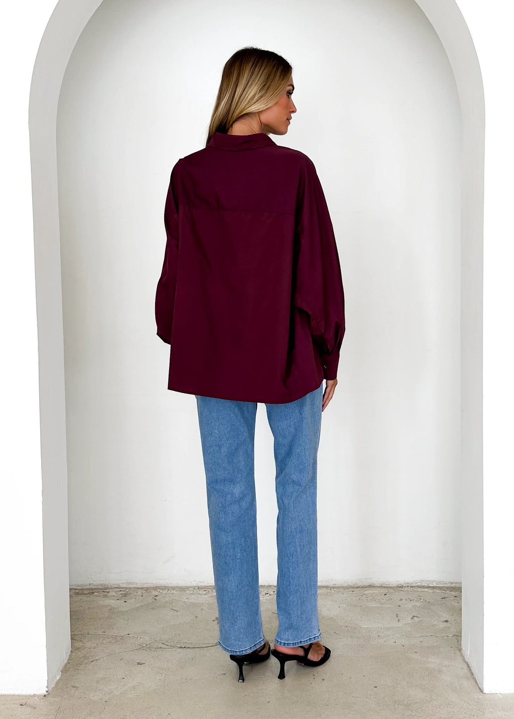 Kascade Shirt - Wine