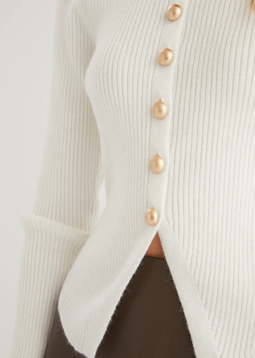 Sparrow Knit Top - Off White