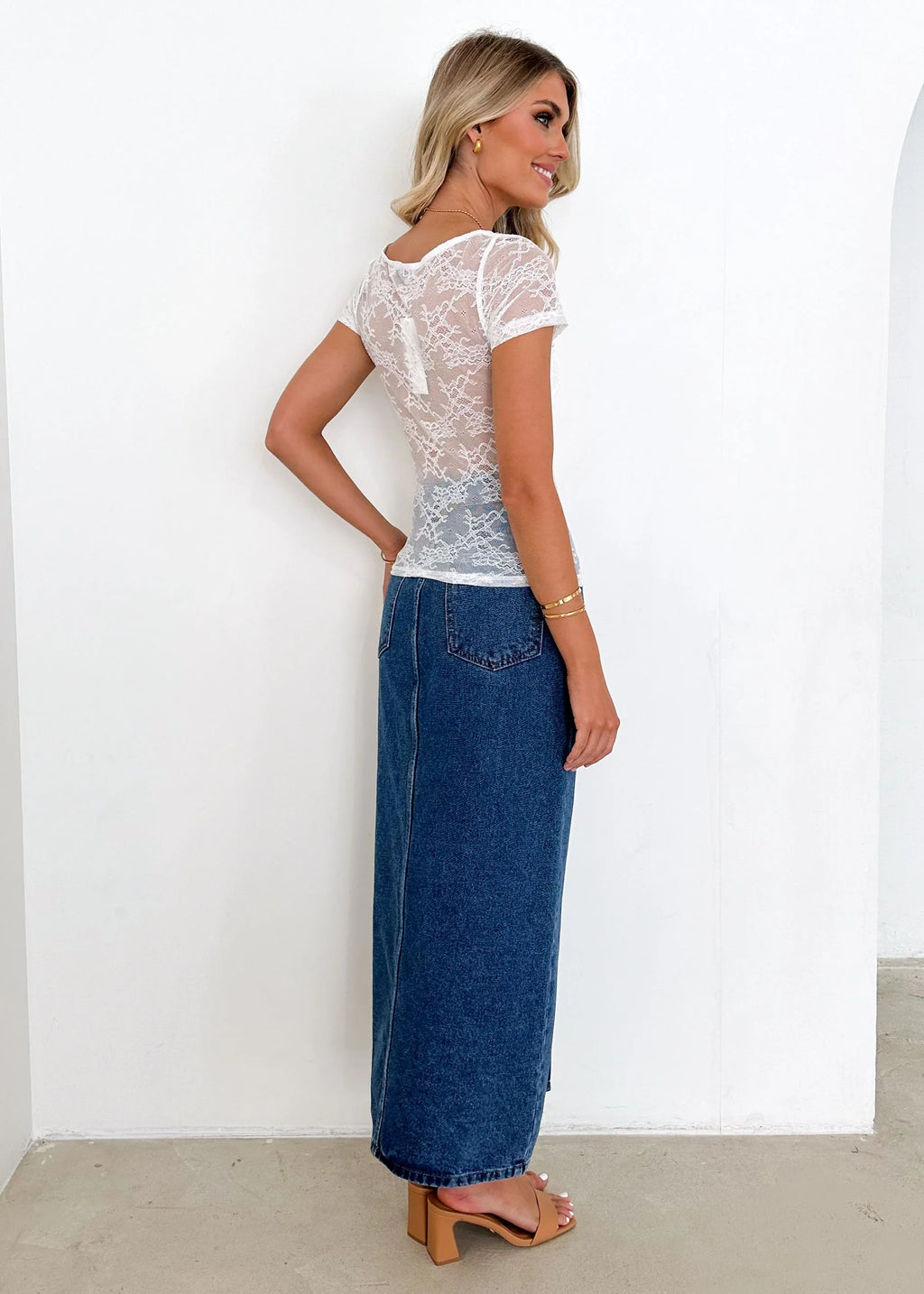 Vicer Lace Top - Off White