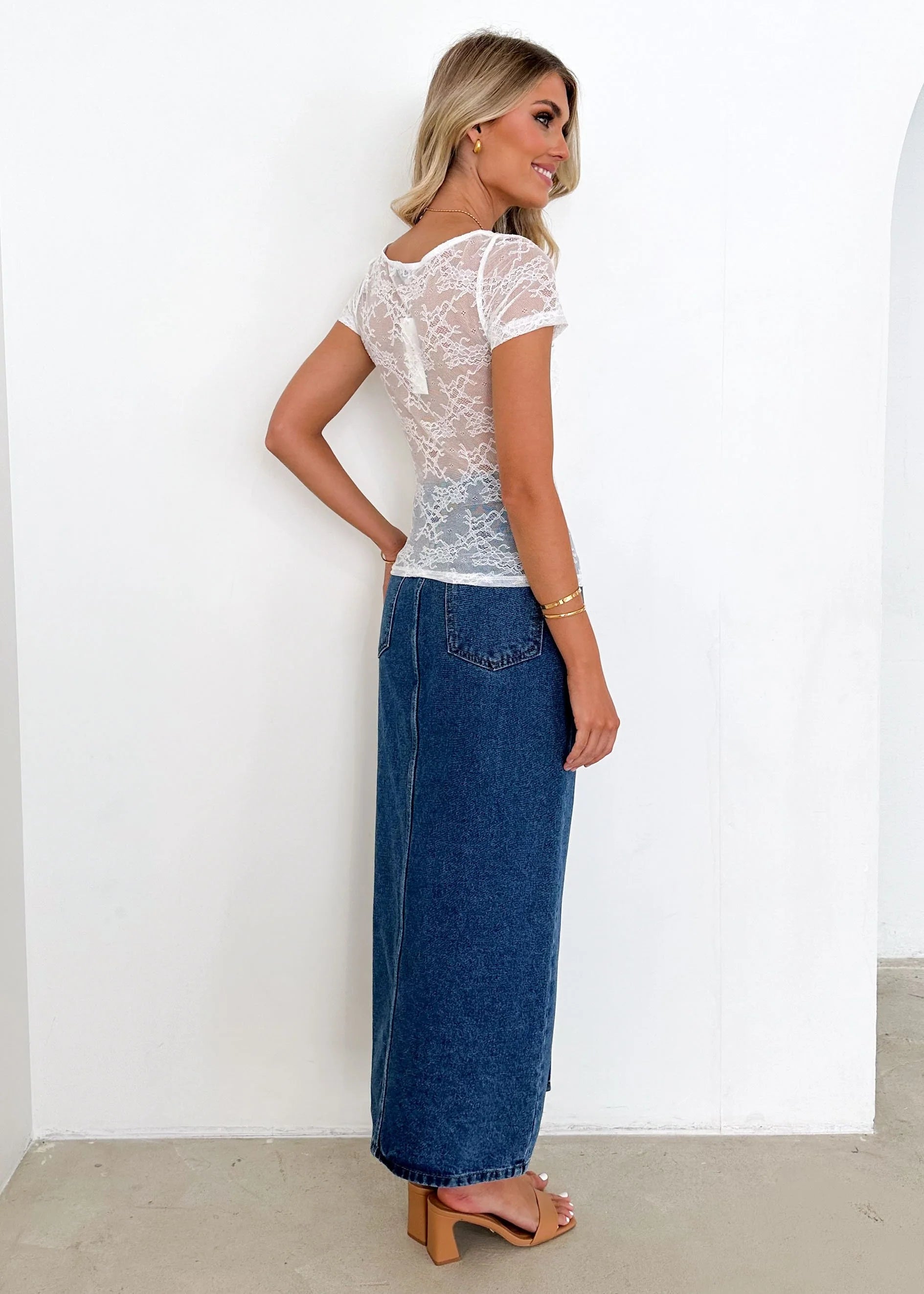 Vicer Lace Top - Off White