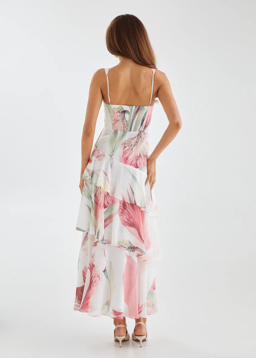 Souline Maxi Dress - Pink Oasis