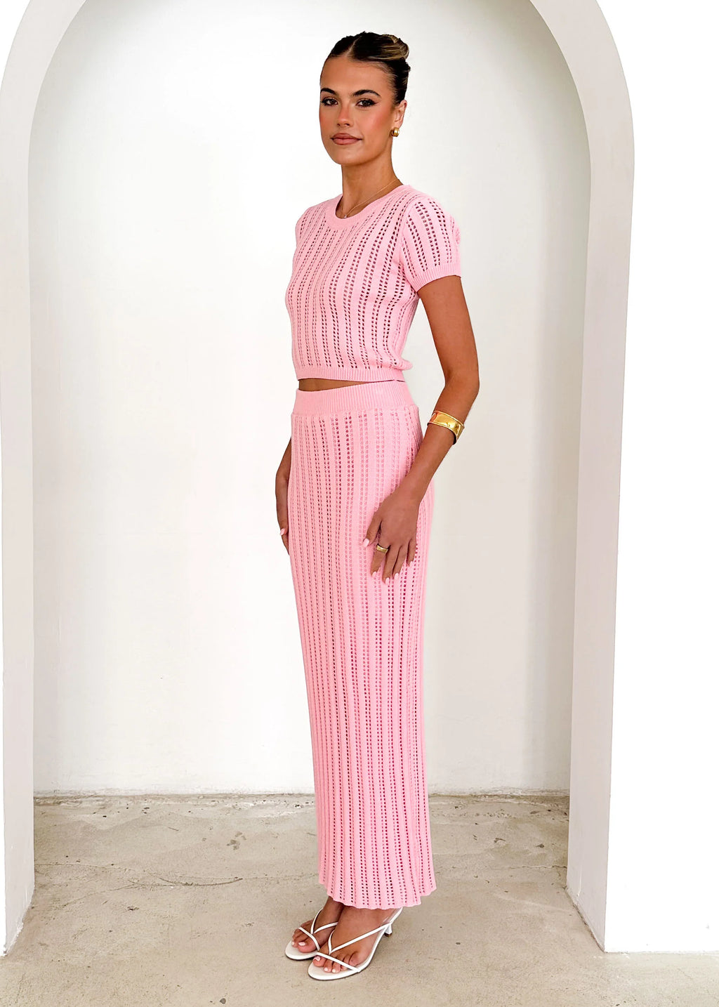 Kalia Crochet Set - Pink