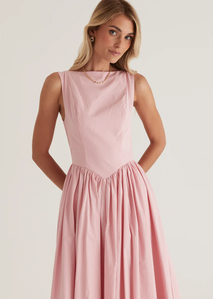 Bessie Maxi Dress - Pink