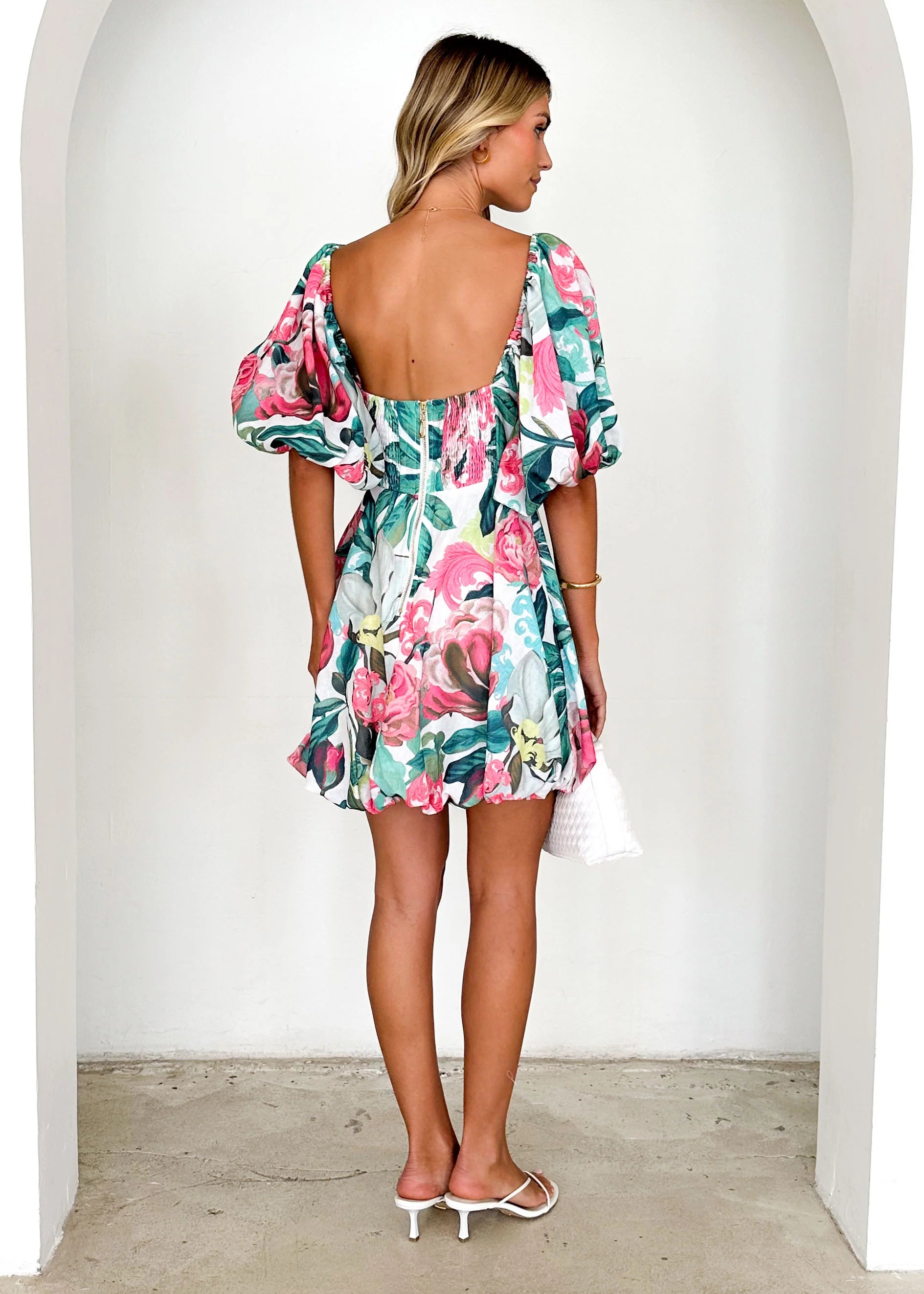 Palais Off Shoulder Dress - Donatella Spritz