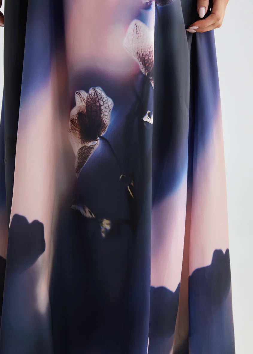 Claudia Strapless Maxi Dress - Orchid