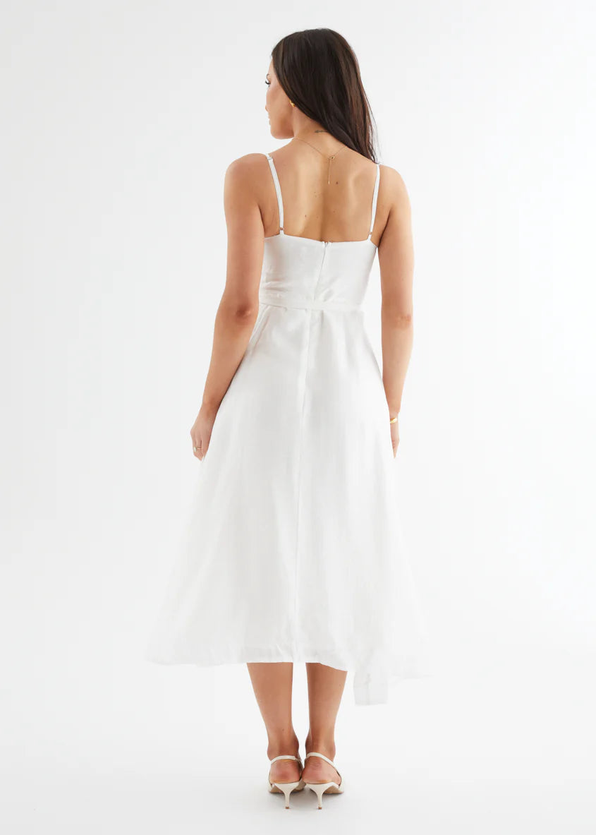 Andrea Midi Dress - Off White