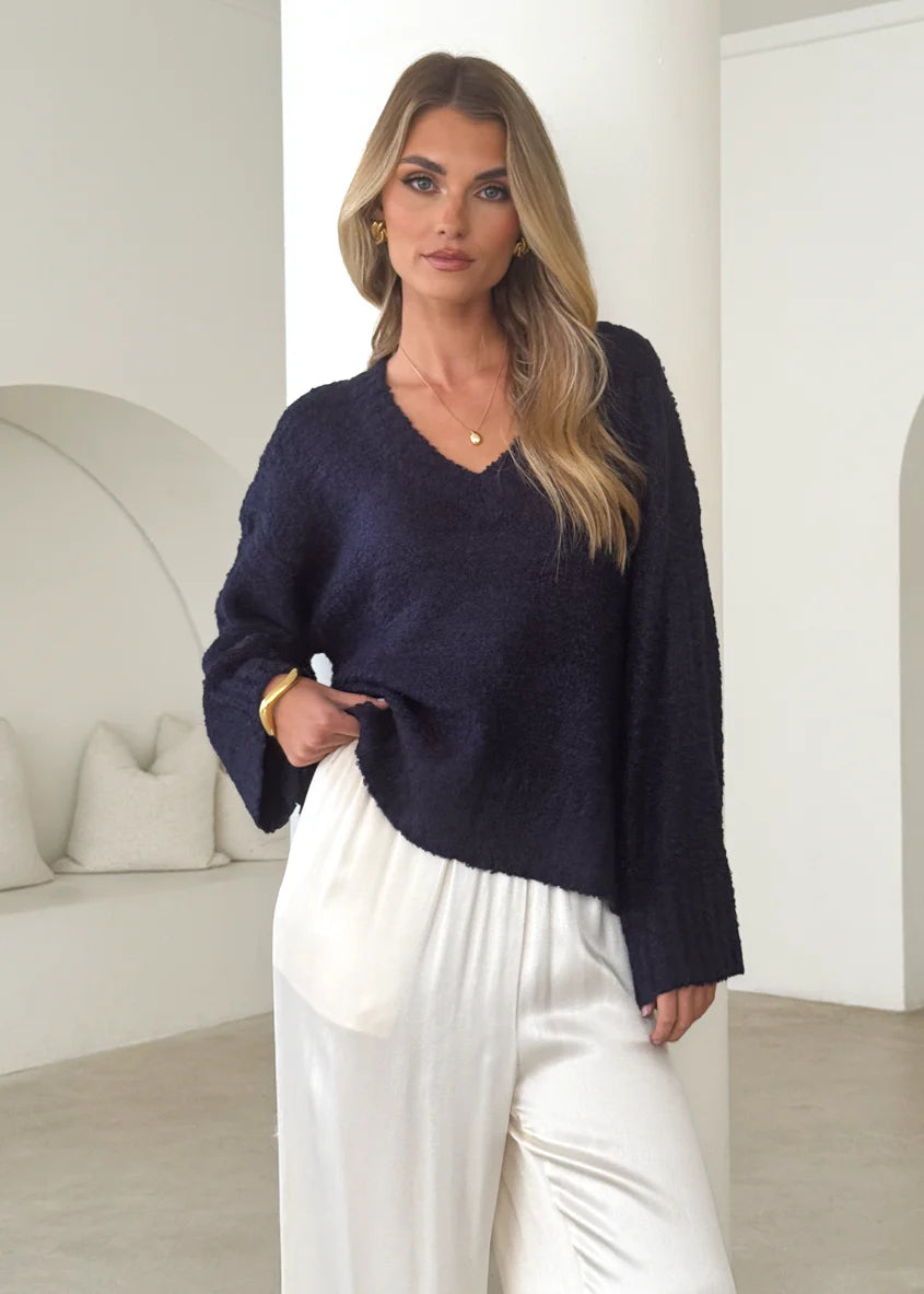 Shanti Sweater - Navy