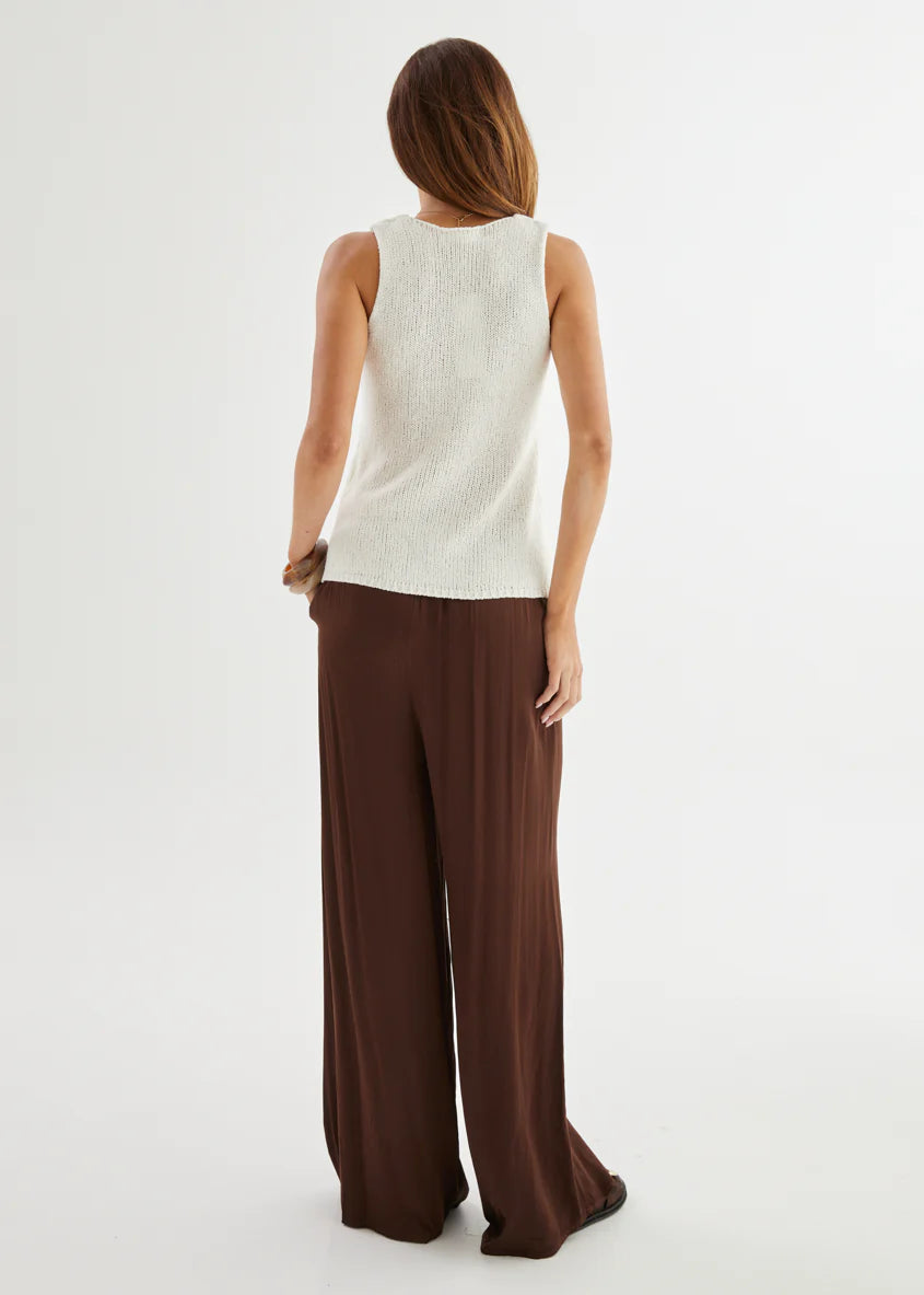 Avant Knit Top - Off White
