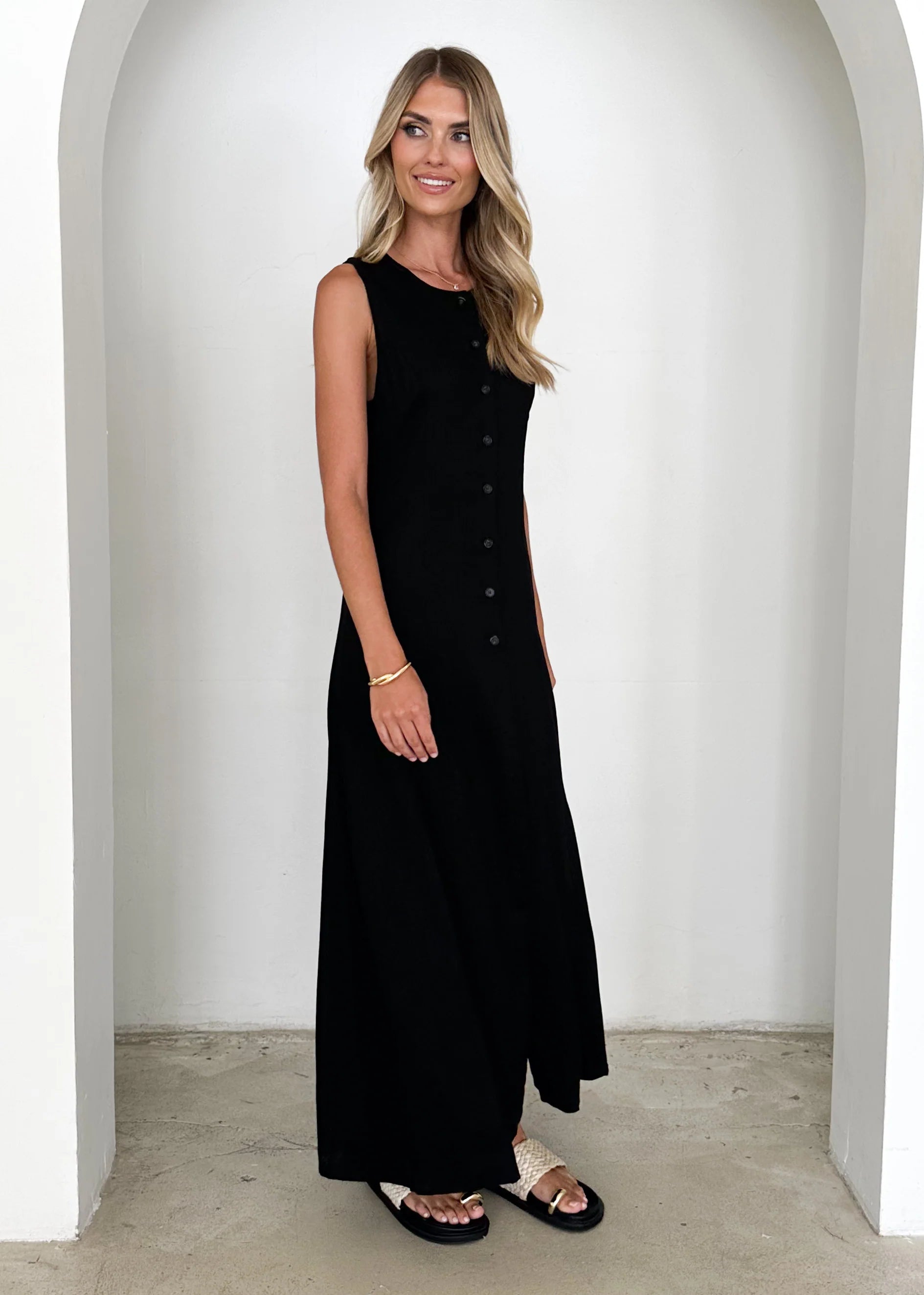 Cali Maxi Dress - Black