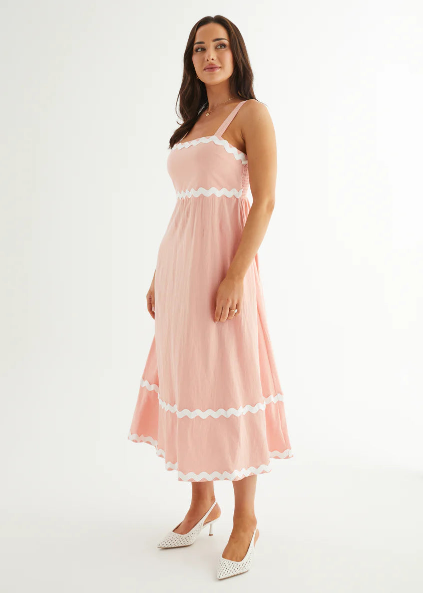 Vanya Maxi Dress - Pink